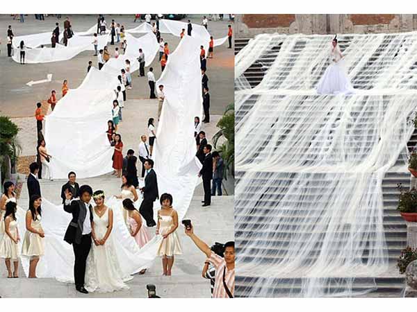  ప్రపంచంలోనే అతి పెద్ద బ్రైడల్ ట్రైన్: