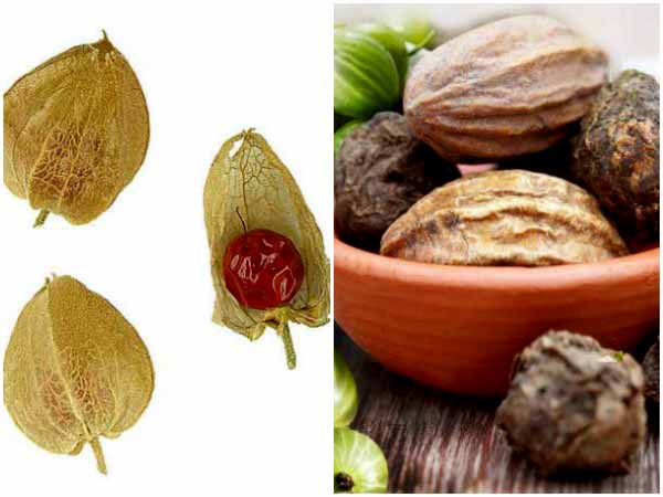 5. ట్రిఫల మరియు అశ్వగంధ: 