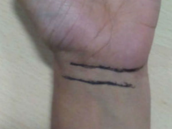 సెకండ్ లైన్ స్ట్రెయిట్ గా