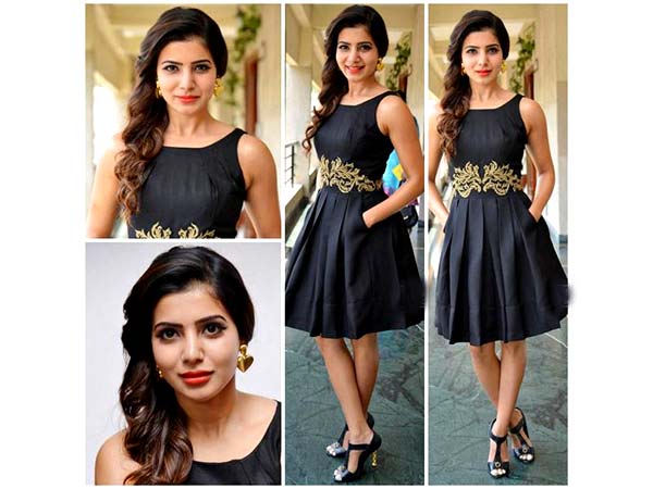 7. హాట్ బ్లాక్ డ్రెస్ :