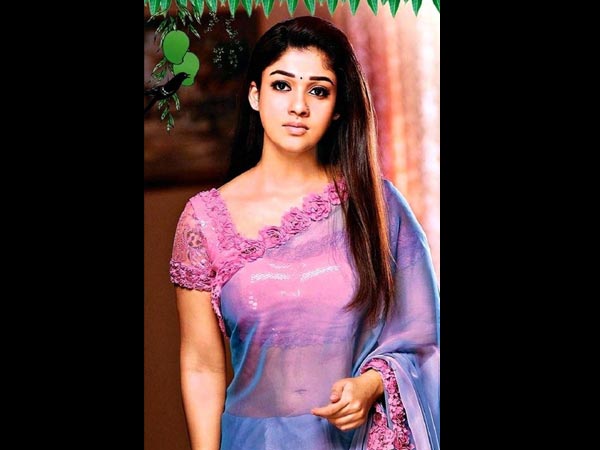 నయనతార క్యూట్ శారీ లుక్ 