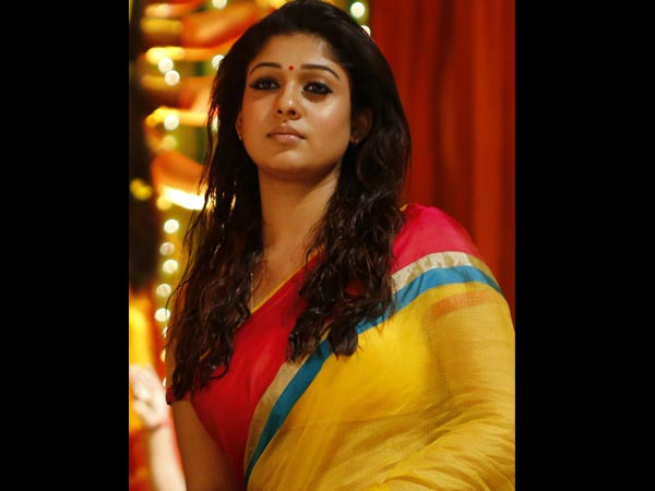 నయనతార క్యూట్ శారీ లుక్ 