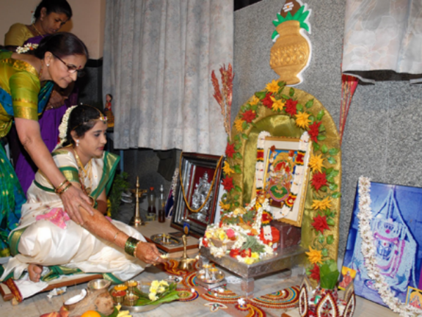 మంగళగౌరీని ప్రతిష్టించుకునే విధం :