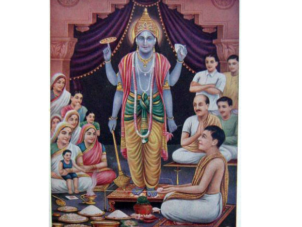 శ్రీ రమా సహిత సత్యనారాయణ వ్రతం