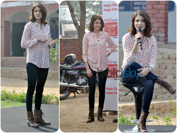 ఆకర్షణీయమైన టీ షర్ట్ ను ధరించండి 