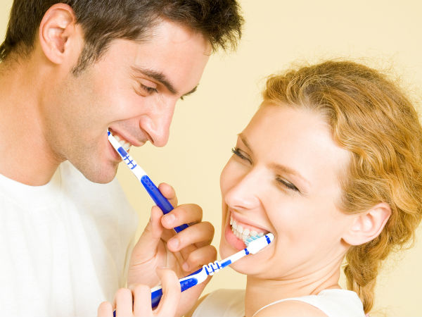 5. బ్రష్ చేయాలి: 