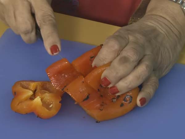 Roasted Capsicum Soup For Diwali