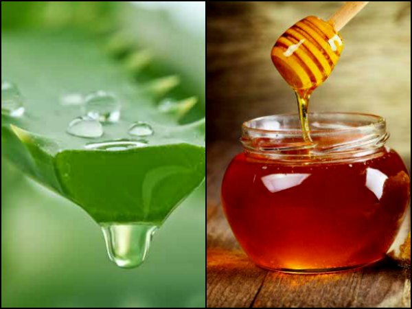 అలోవెరా, తేనె