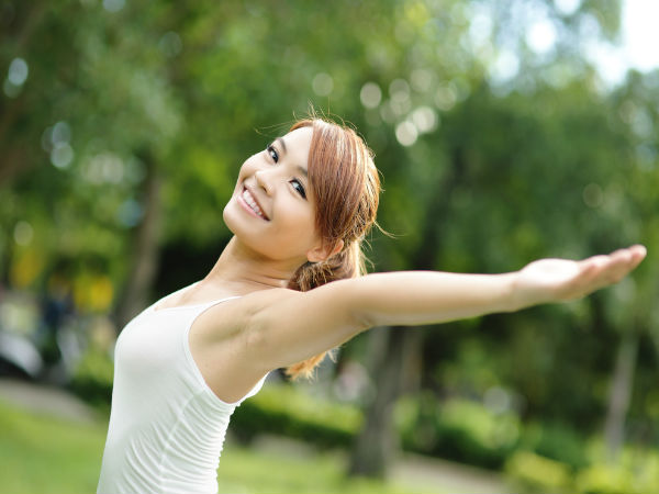 ఎడమ చంక భాగంలో :