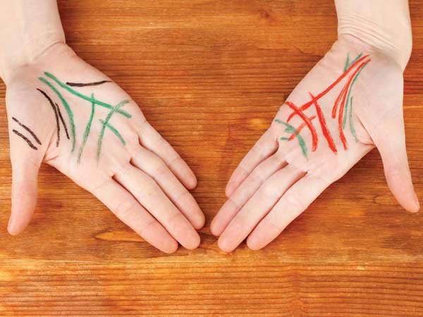 What your husband’s hands say about his personality