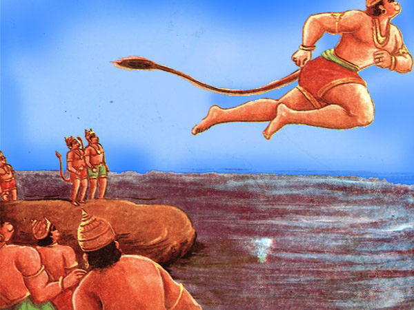 Applying Cheese on Hanuman Tail to accomplish hearts desire