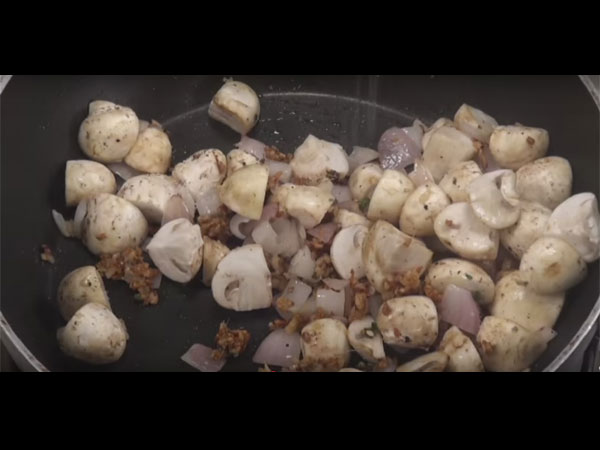 Water Chestnut (Singhara) And Mushroom Fry Video