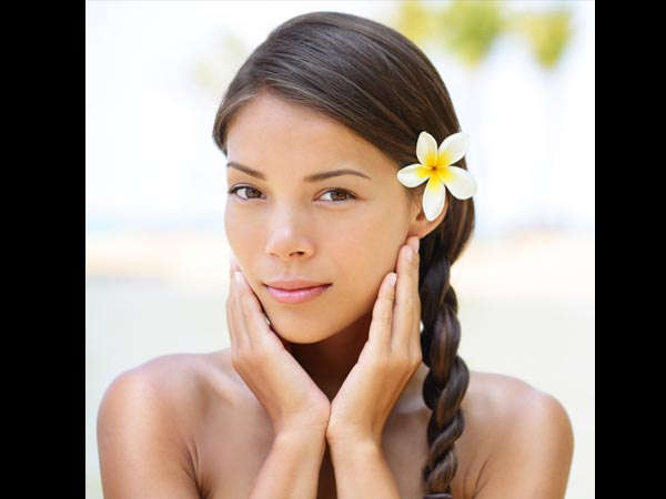 మెరిసే చర్మం 