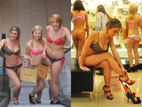 నేకెడ్ షాపింగ్!