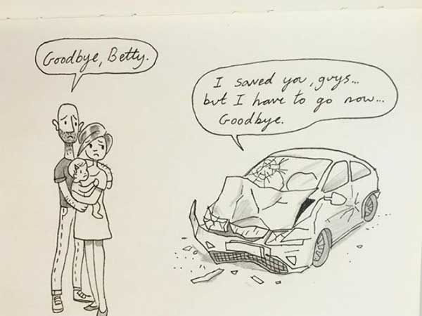  కారుకు గుడ్బై చెప్పడం ఖచ్చితంగా హార్ట్ బ్రేకింగ్