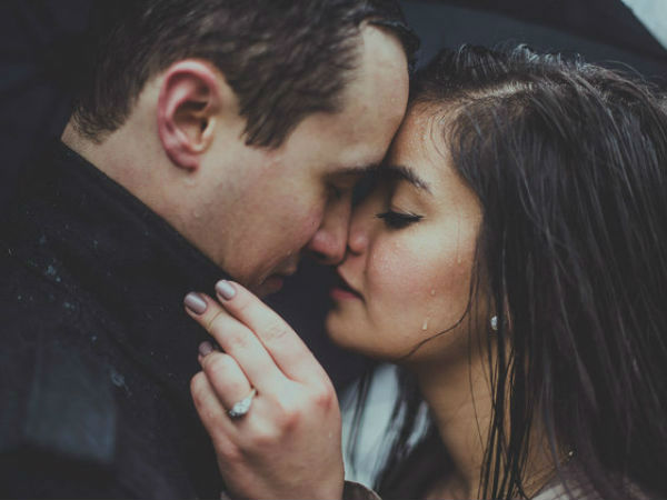 వర్షపు ముద్దు !