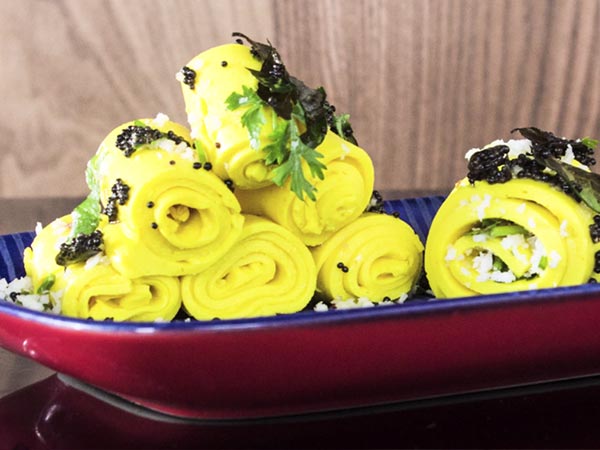 Besan Khandvi Recipe Besan Khandvi Recipe