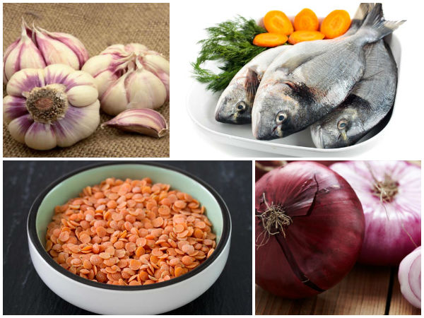 గుడ్డు మరియు మాంసాహారాల్లోనే కాకుండా, ఉల్లి, వెల్లుల్లి, మసాలా దినుసులు కూడా తీసుకోకూడదు