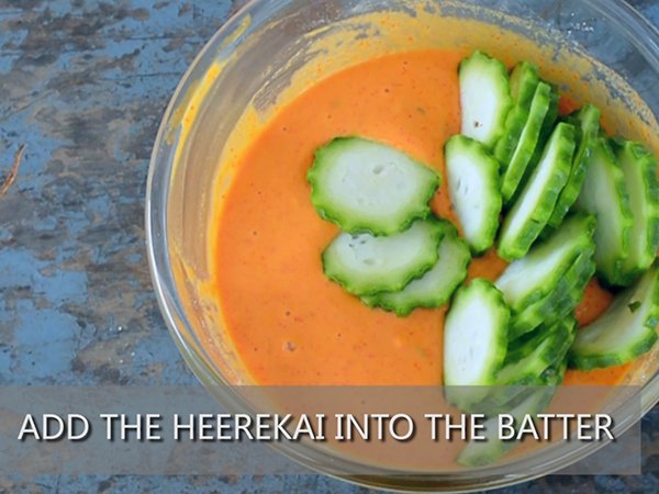 heerekai bajji recipe