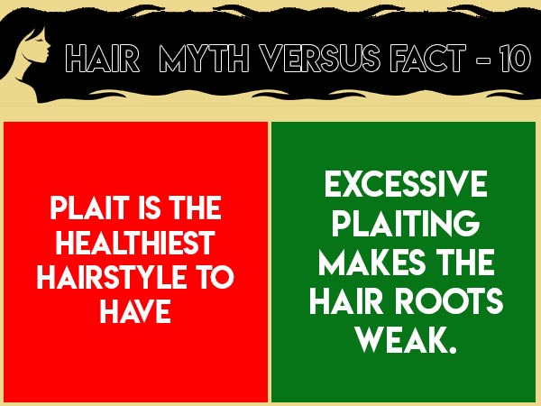 ప్లెయిట్ ఆరోగ్యకరమైన కేశాలంకరణ: