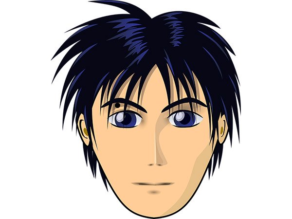 ఎడ‌మ క‌నుబొమ‌ల‌పై..