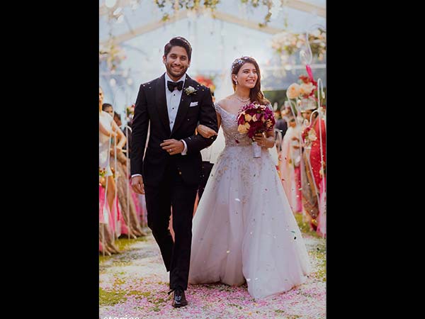 ChaiSam Weds Again; Both Look Amazing As Christian Bride & Groom