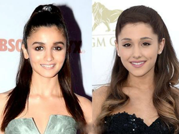 2. అలియా భట్ అరియానా గ్రాండే మాదిరిగా..