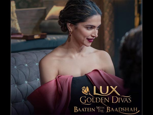 deepika padukone at baatein with the baadshah