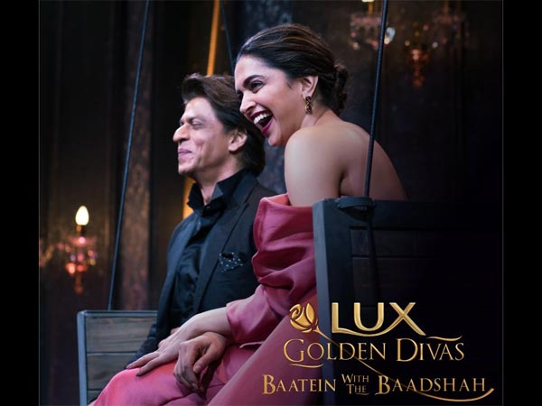 deepika padukone at baatein with the baadshah