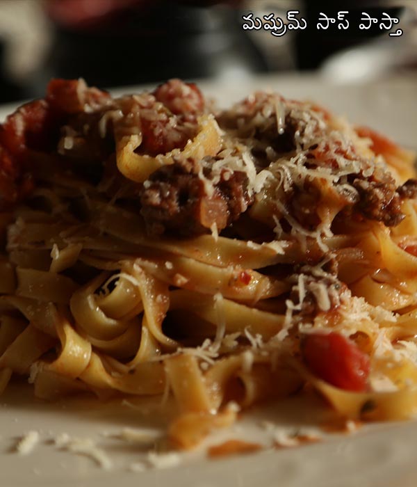 mushroom sauce pasta recipe