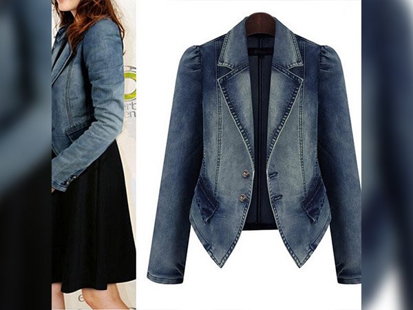 డెనిమ్ బ్లేజర్లు