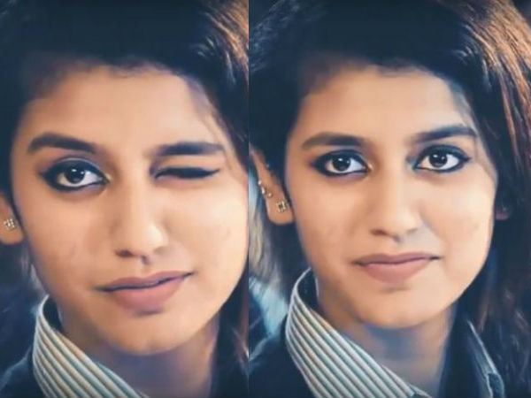 Tweeterians Go Crazy About Priya Prakash Varrier's Expressions! Tweeterians Go Crazy About Priya Prakash Varrier's Expressions!