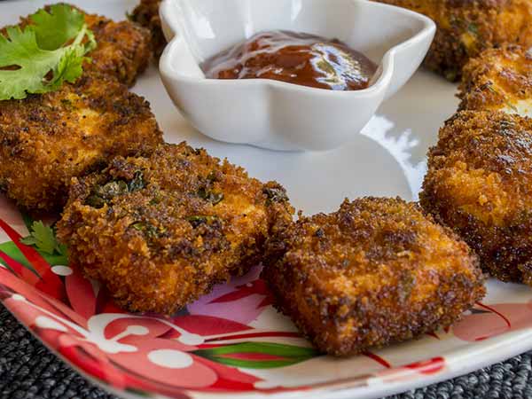 paneer nuggets recipe | how to prepare paneer nuggets | homemade paneer nuggets | how to make paneer nuggets recipe 