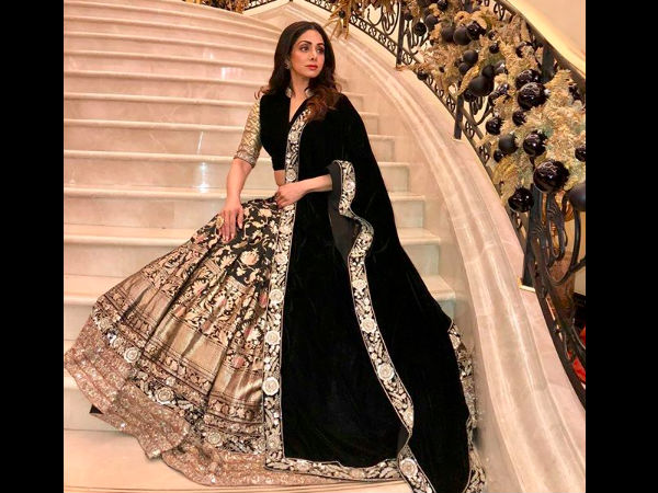 Remembering The Gorgeous Sridevi, Best Looks She Carried In 2017-2018 
