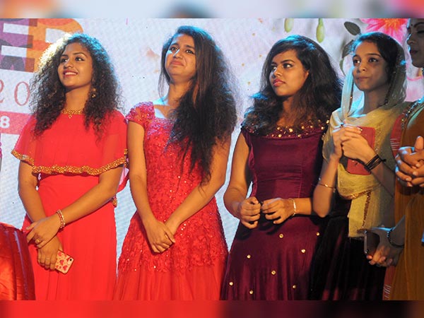 Priya Prakash Varrier At A Flower Show 