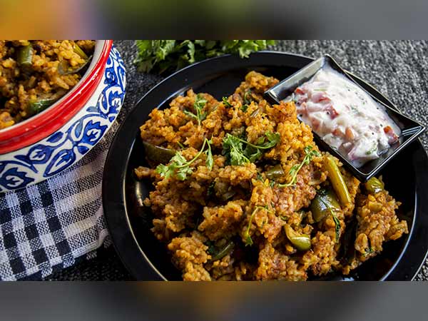 Vangi Bhaat Recipe , How To Make Brinjal Rice , Vangi Bath Recipe,