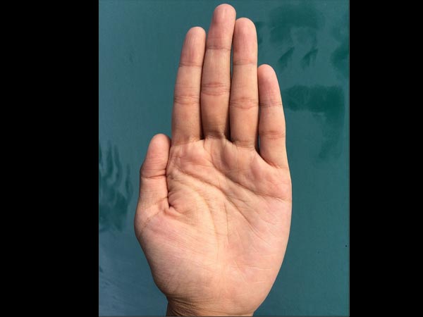 ముందు మీ హృదయ రేఖను గురించి తెలుసుకోండి. 