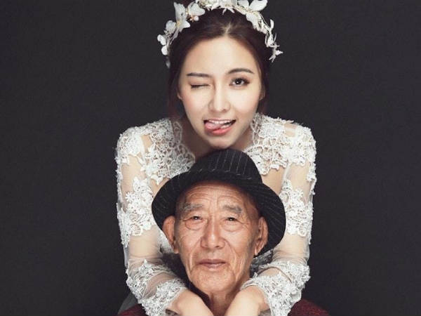 Grand Daughter Satisfies Her Grand Father Wish Grand Daughter Satisfies Her Grand Father Wish