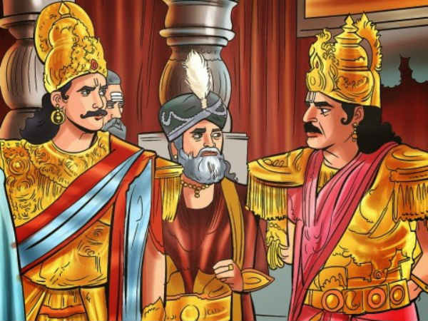 భీష్ముని ద్వేషించేవాడు. 