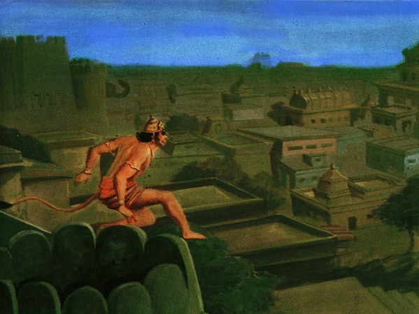 పర్వతం విరిగి సముద్రంలోపడుతుంది