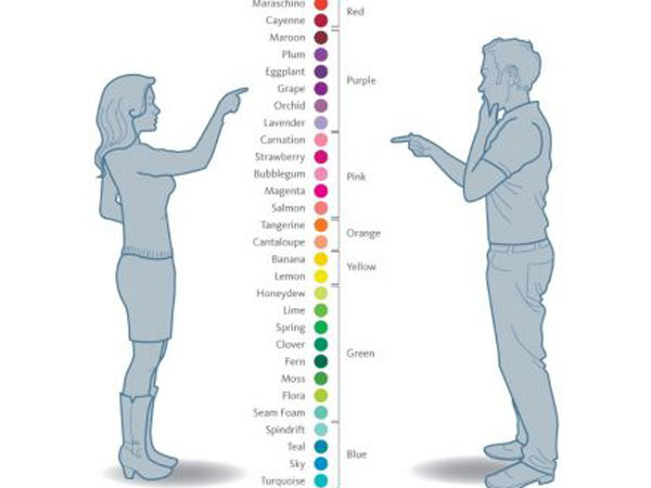 రంగులను ఈజీగా కనుక్కోనే సామర్థ్యం కలిగి ఉండడం