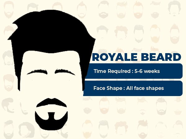 13. రాయల్ గడ్డం