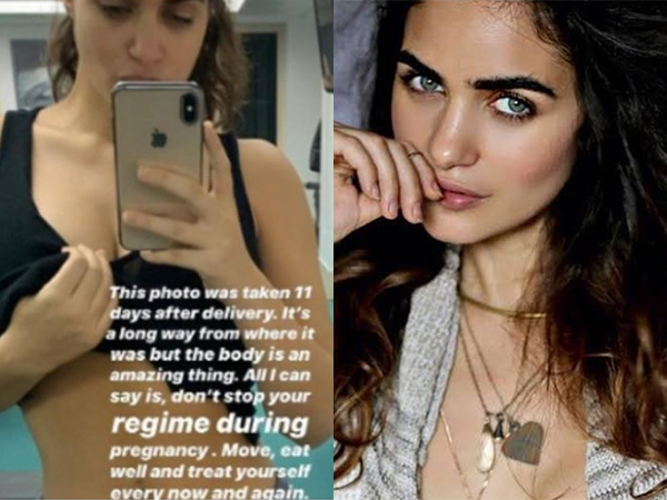 Arjun Rampals Girlfriend Gabriella Demetriades Shares Post Pregnancy Weight Loss Picture
