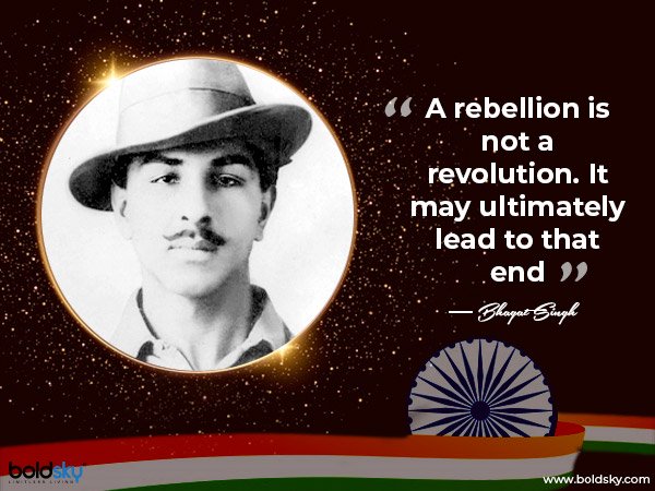 2) తిరుగుబాటు విప్లవం కాదు.