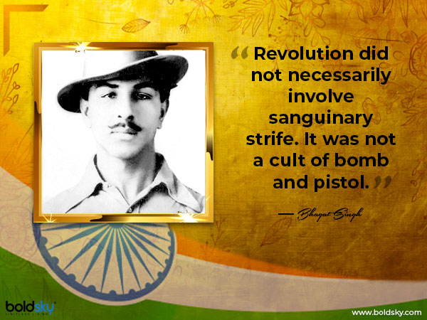 9) బాంబులతో విప్లవం కాదు..