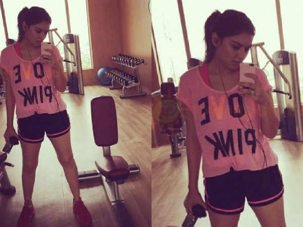 ఈవినింగ్ వర్కవుట్స్..