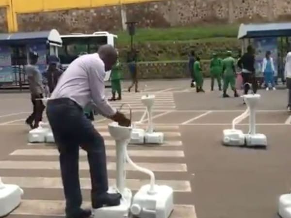Watch: Rwanda’s radical idea to get people to wash hands