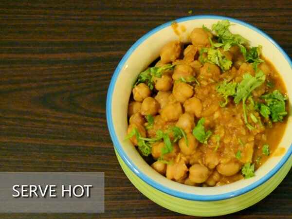 Chole Masala Recipe in Telugu