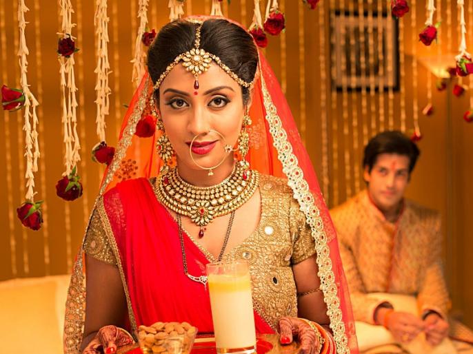 Reasons Why Indian Brides Enter Bedroom With a Glass of Milk