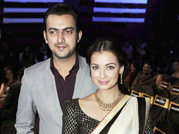 దియా మీర్జా-సాహిల్..